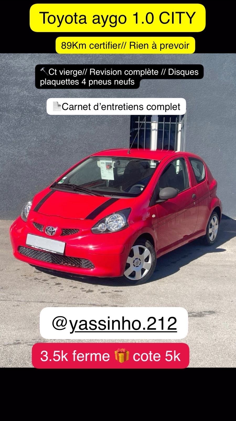 TOYOTA AYGO 1.0 CITY
