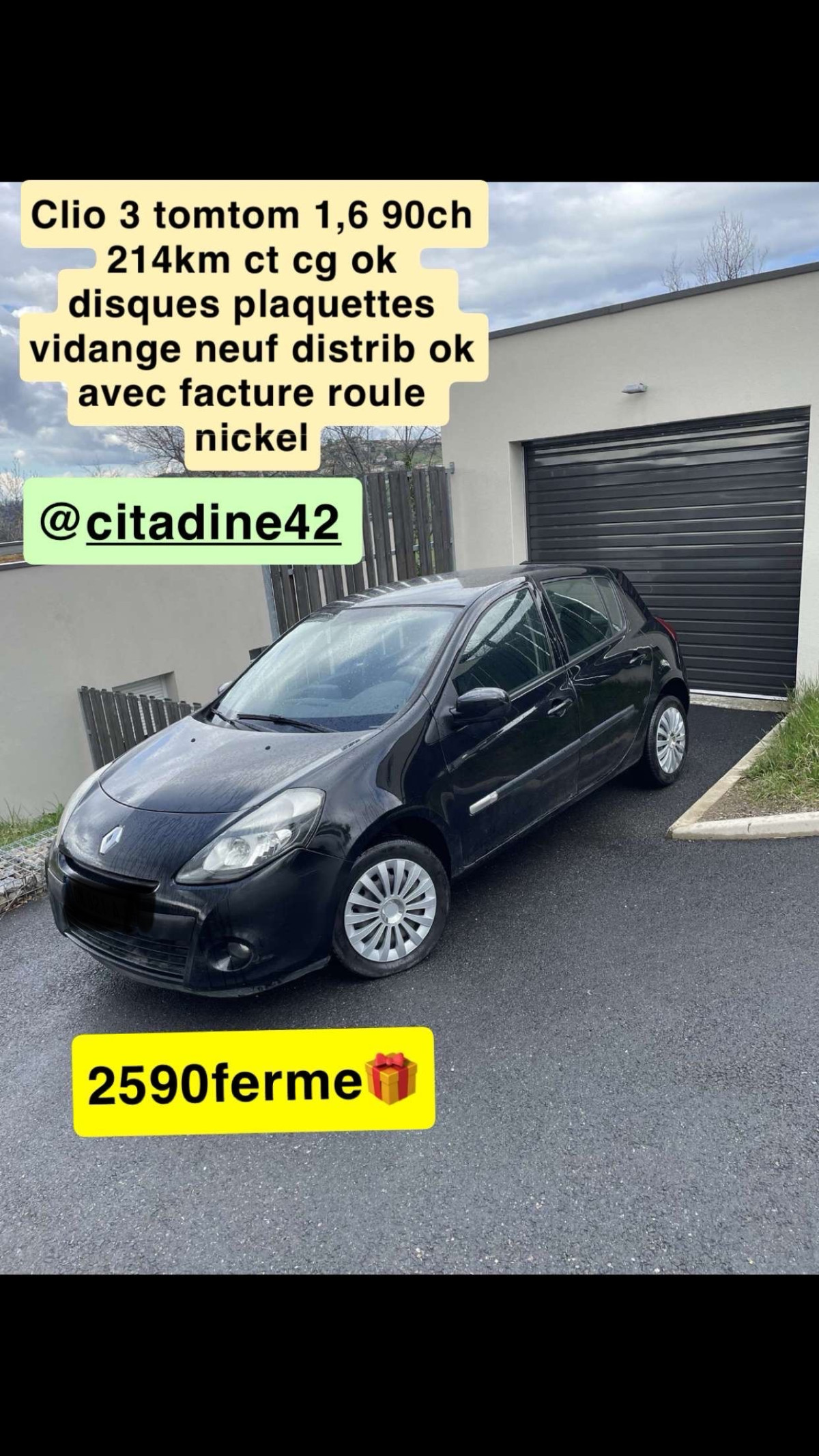 CLIO TOMTOM 1.5DCI 90 CT OK DISTRIB OK