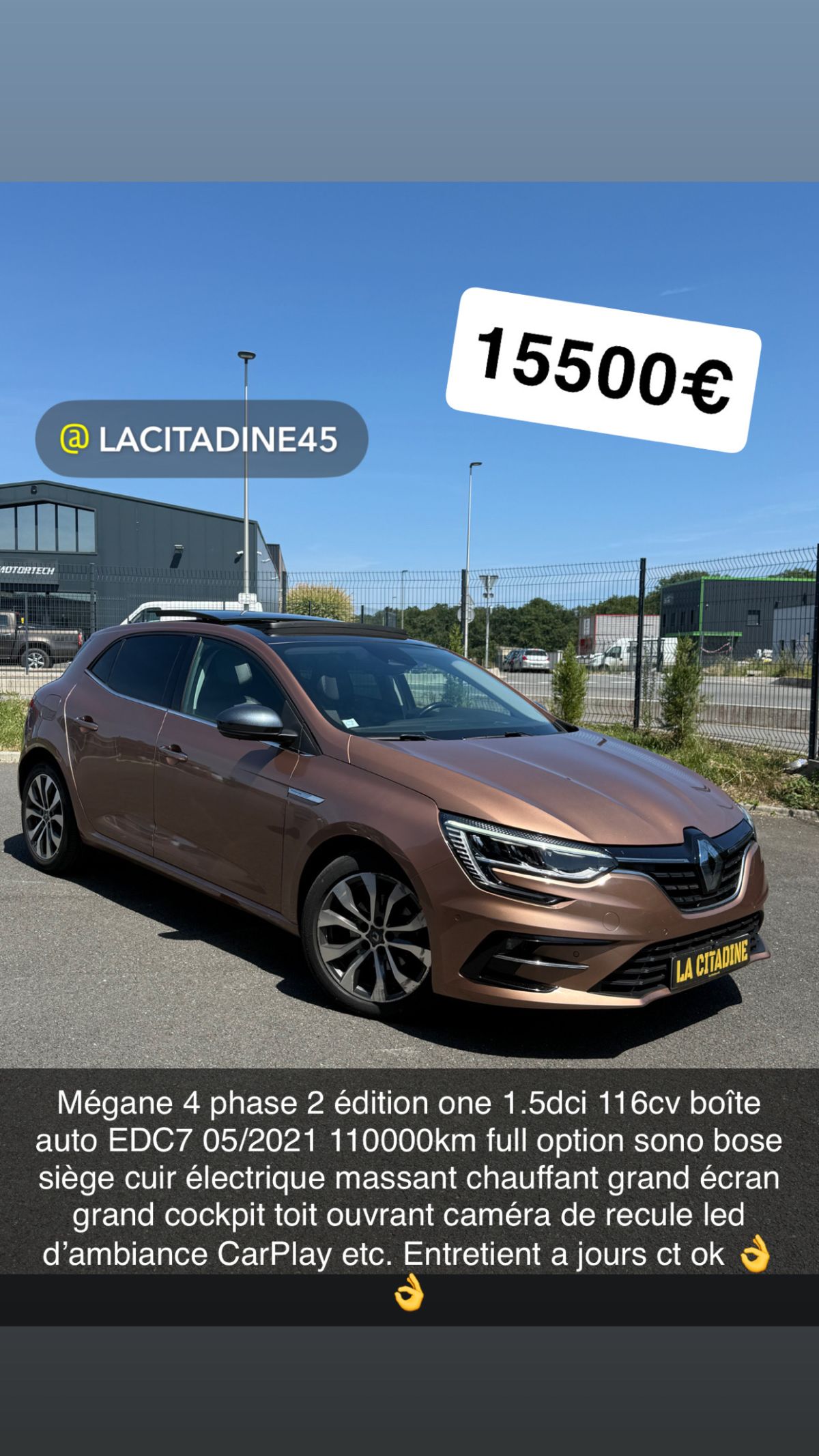 Mégane édition one 1.5dci