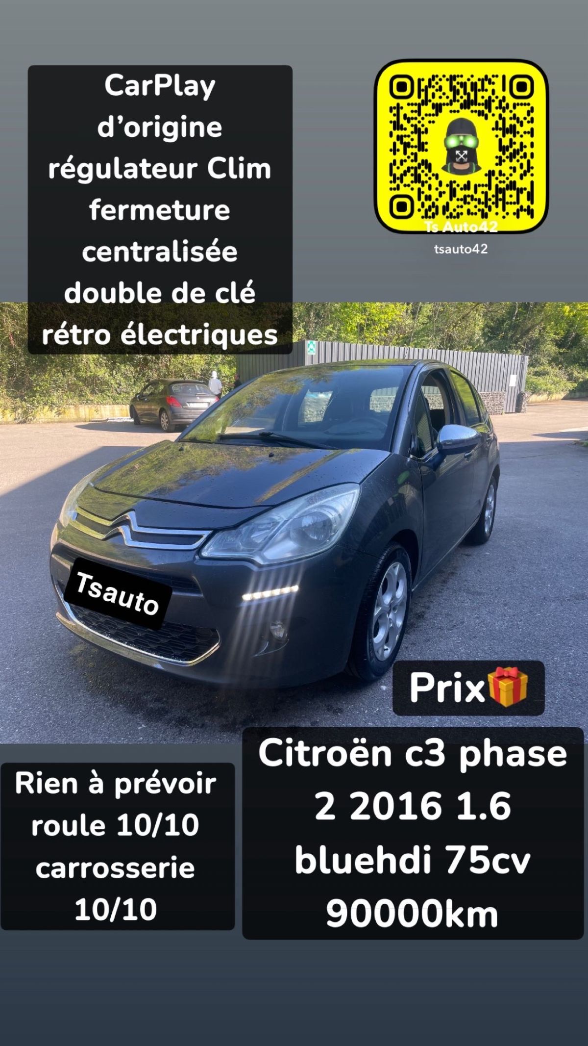 Citroën c3 P2 1.6 Bluehdi 75cv