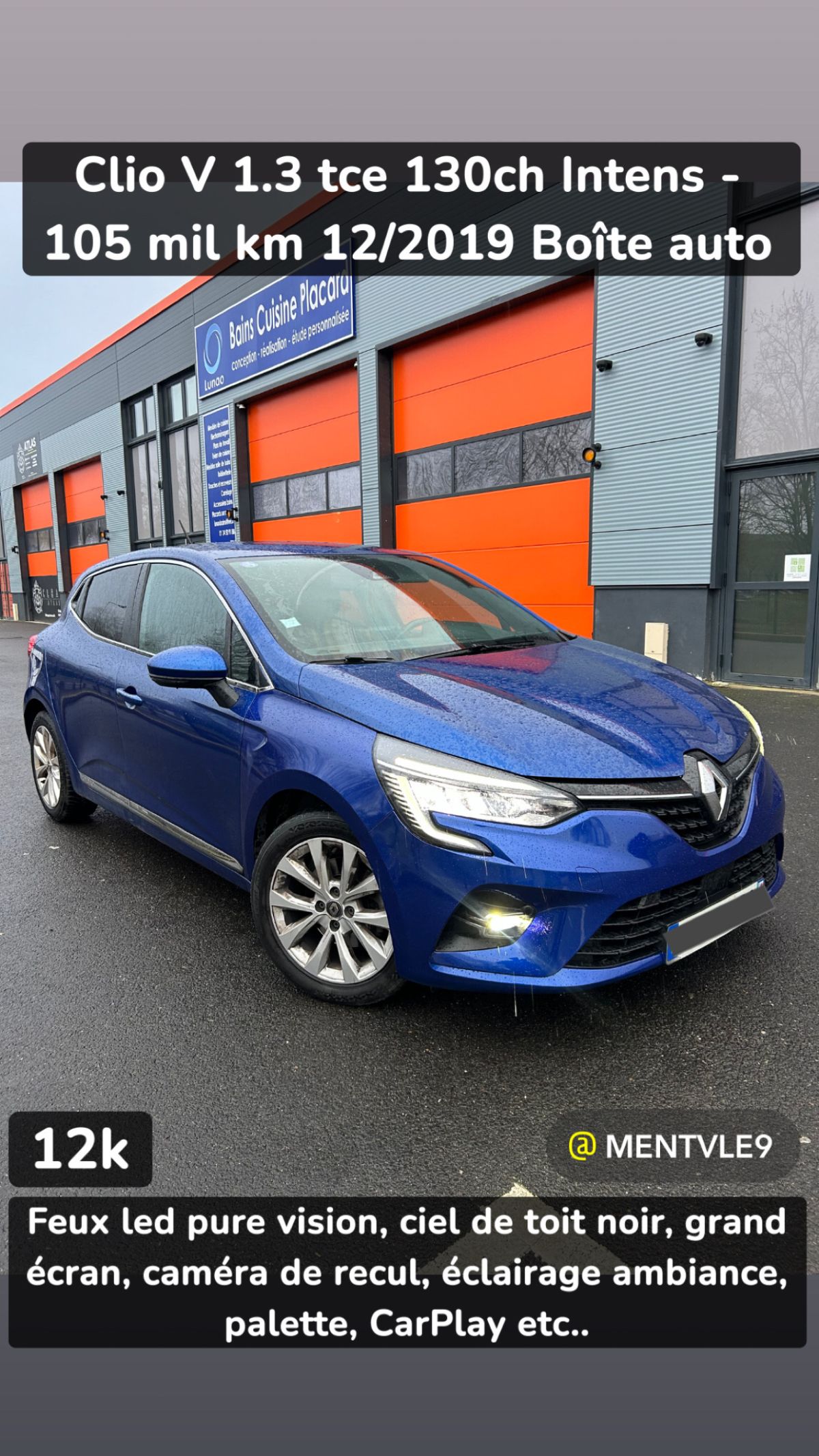 Clio V 1.3 tce 130ch Intens