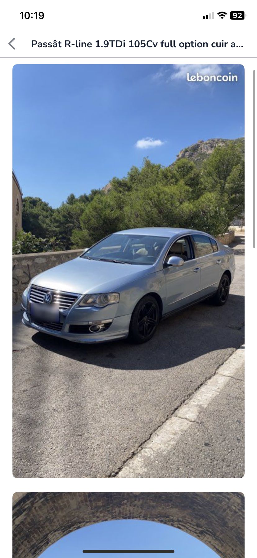 passat r-line 1.9TDi 105cv full option cuir alcantara