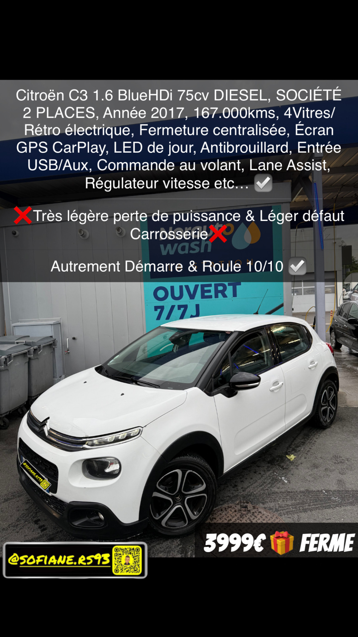 Citroën C3 1.6 BlueHDi 75cv DIESEL