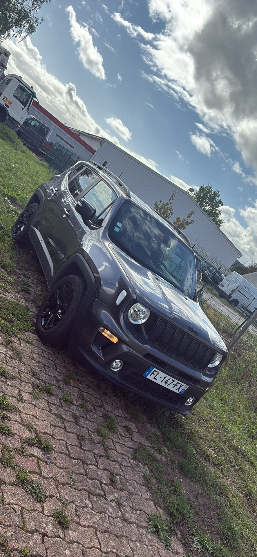 Jeep en panne