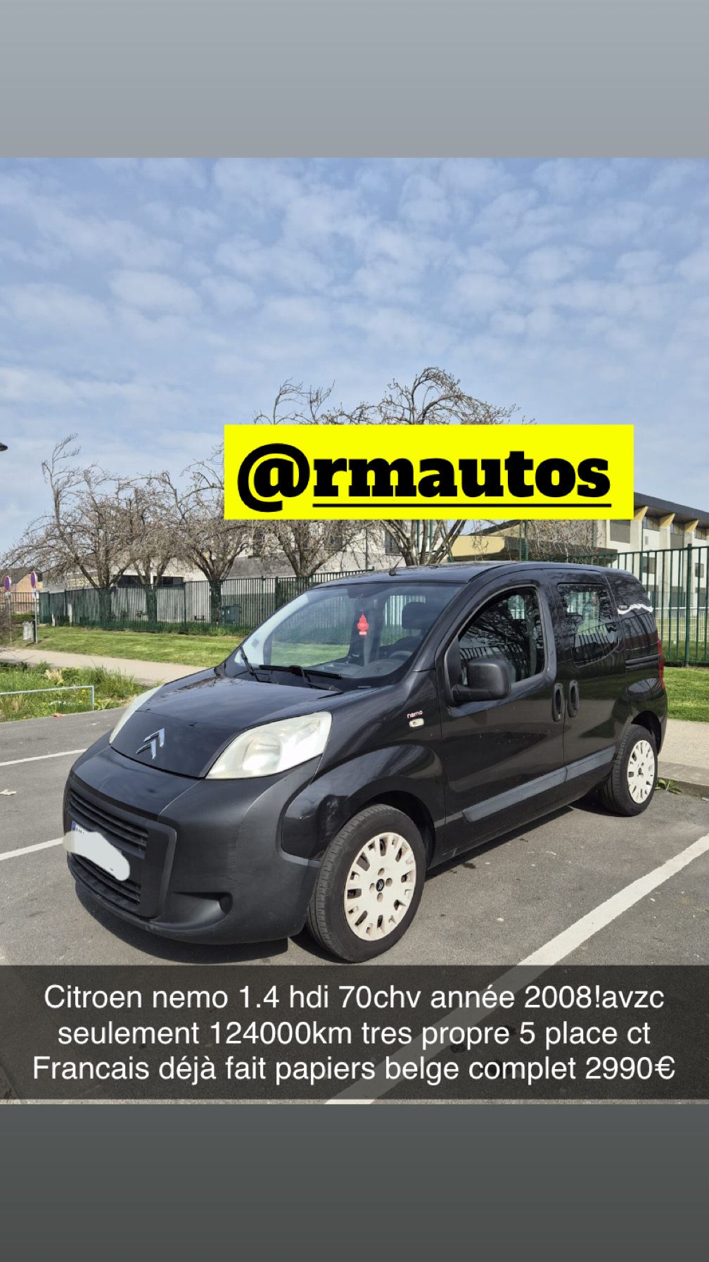 Citroen nemo 5 place diesel