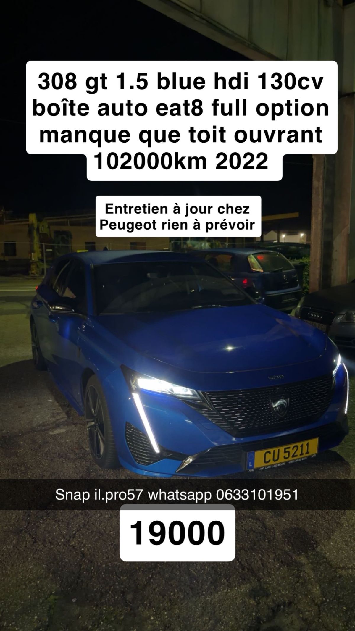 308 gt 2022 eat8 130cv diesel