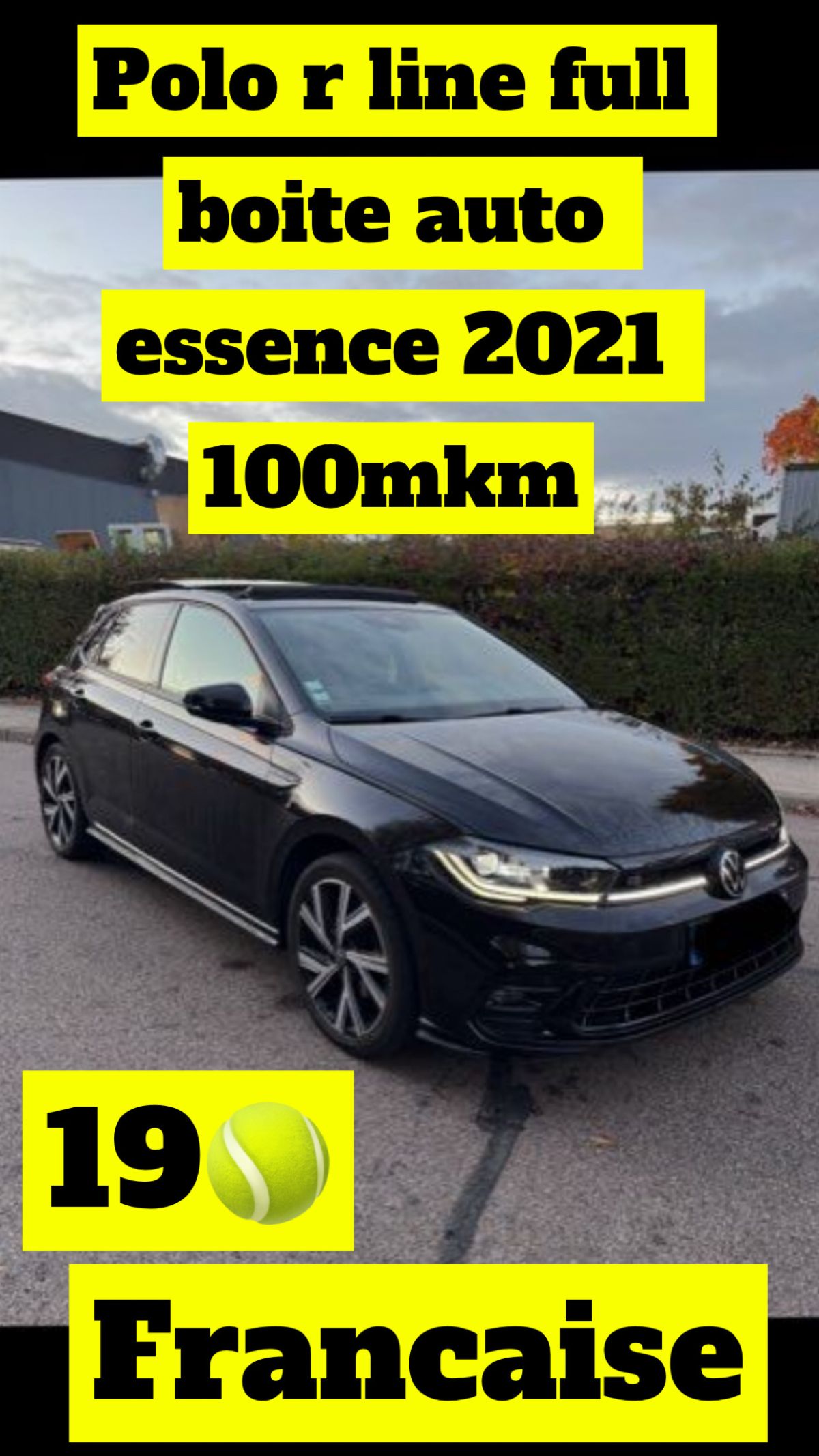 polo r line full boite auto