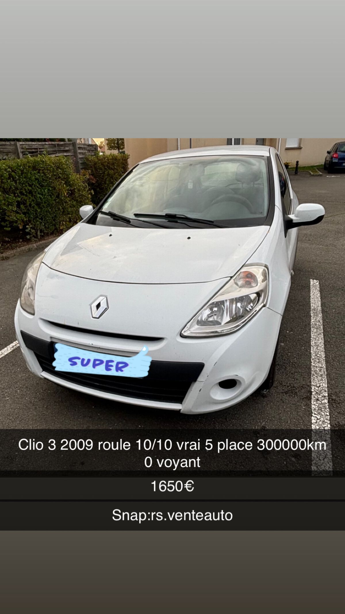 Clio 3 phase 2 5 places