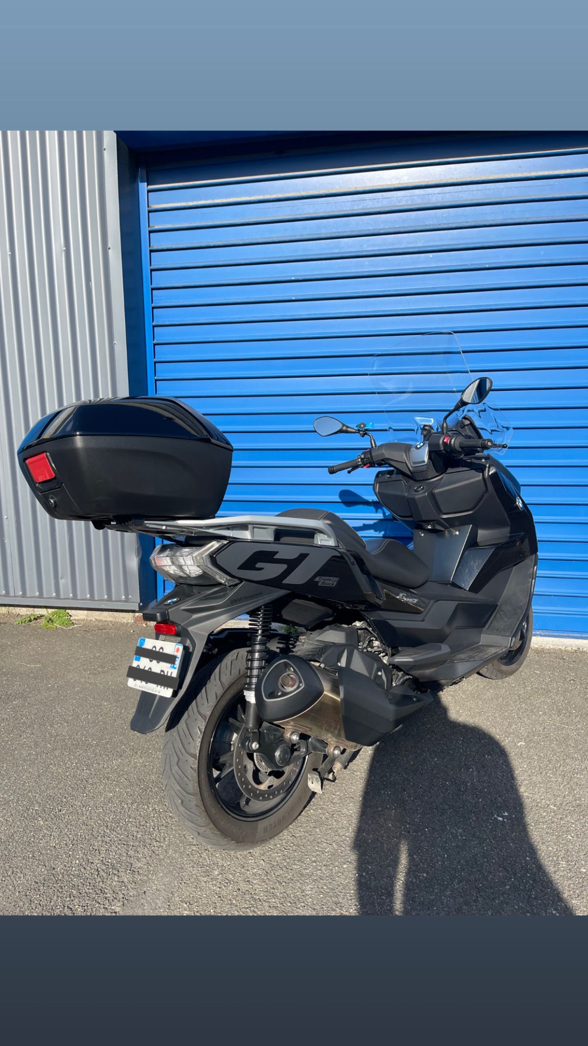 bmw c400 gt triple black