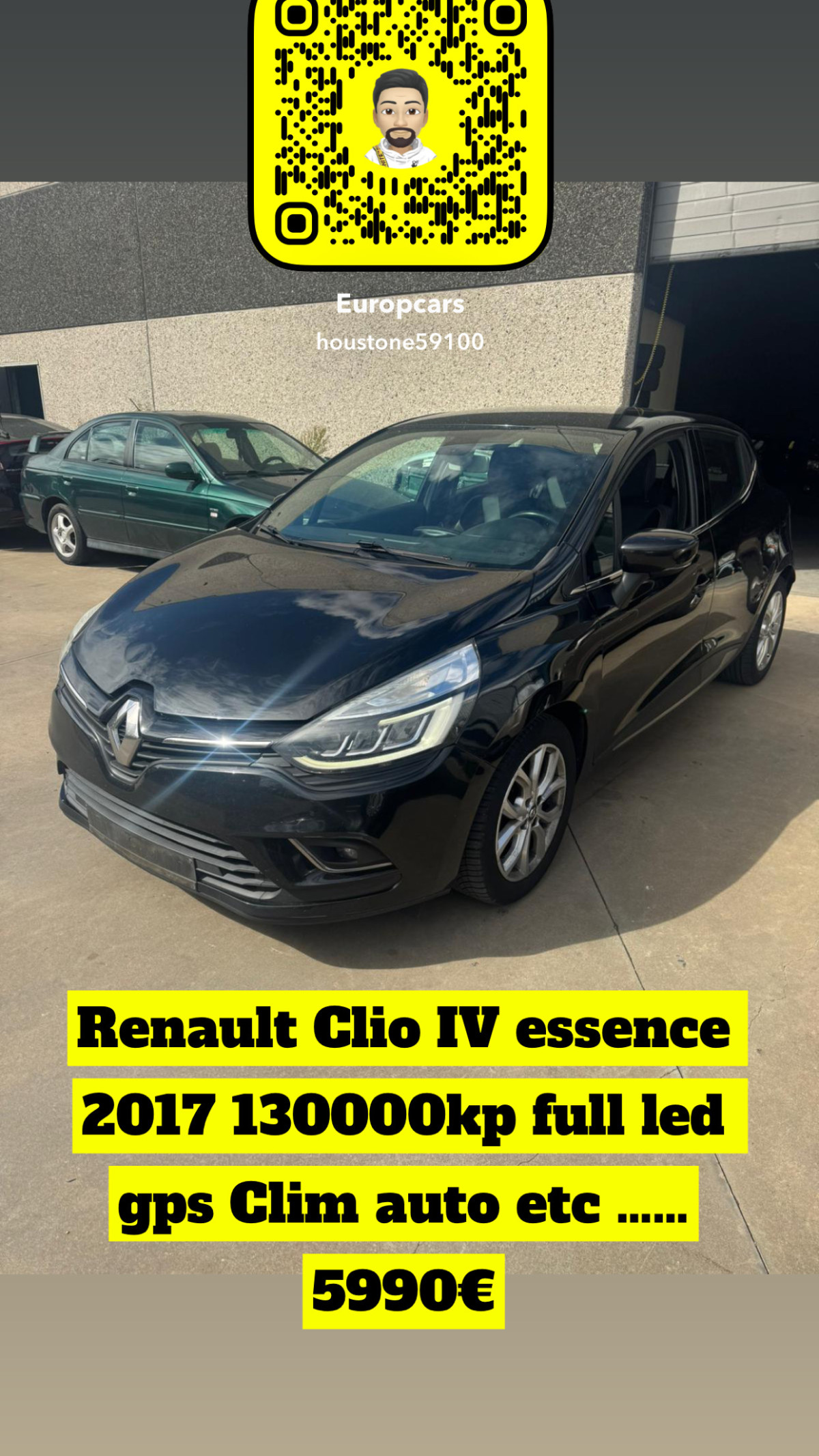 Clio IV tce 90cv 2017 avec 130000km