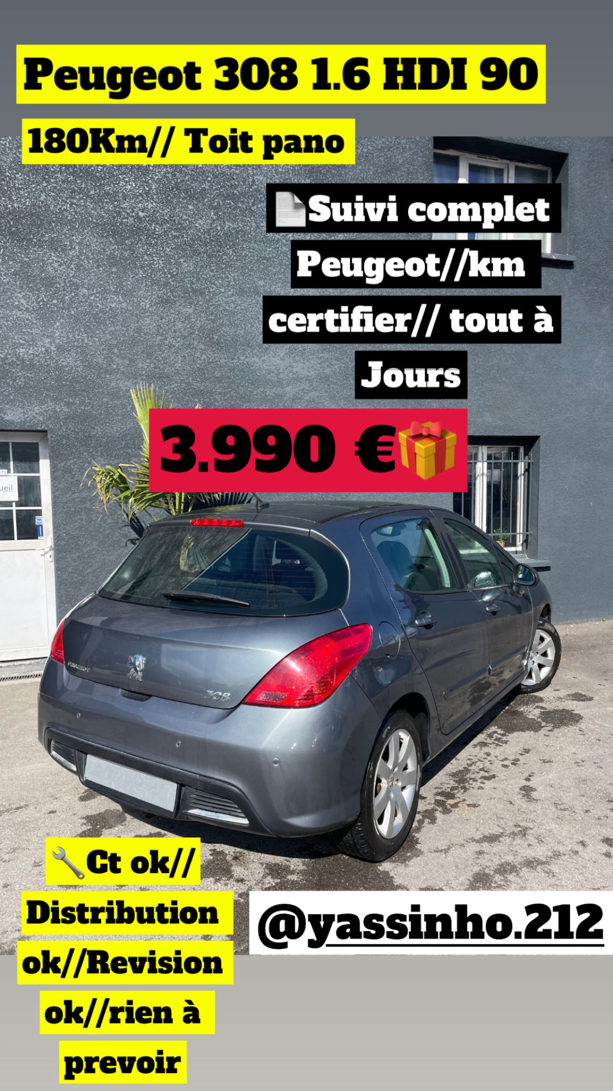 Peugeot 308 1.6 HDI 90