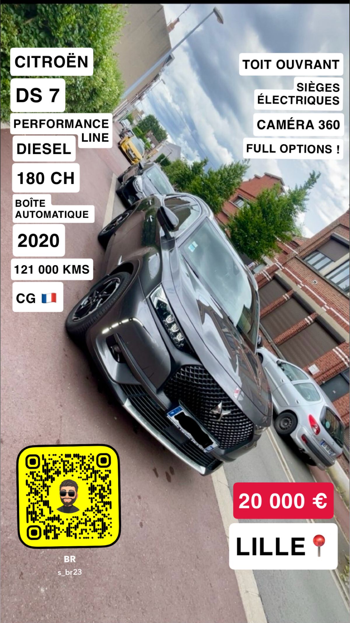 CITROËN DS 7 PERFORMANCE LINE DIESEL