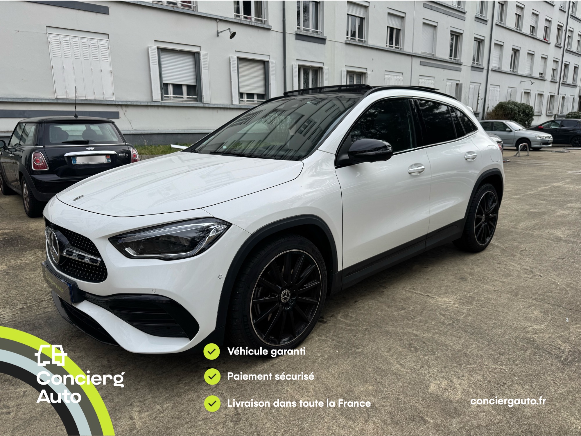 Mercedes-Benz GLA 200d 150 AMG Line / Toit ouvrant / Caméra 360