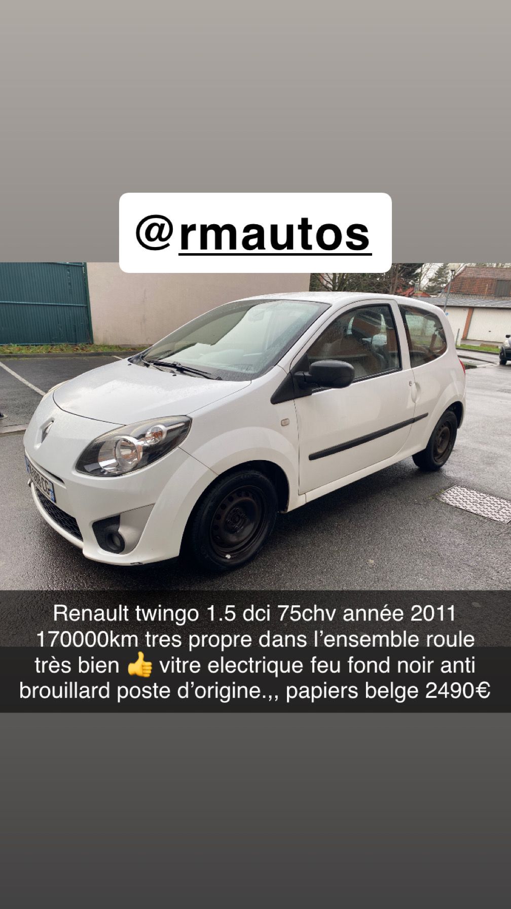 Renault twingo 1.5 dci 75chv 2011 170000km