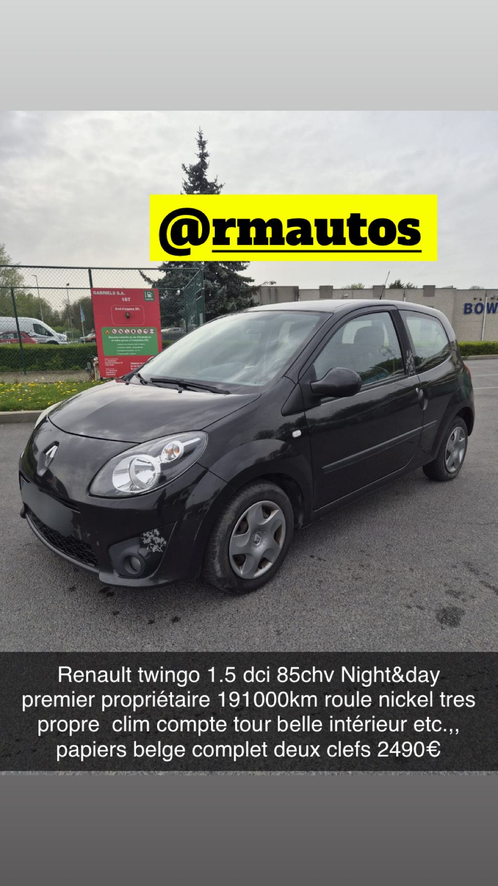 Renault Twingo 1.5 dci 85ch 191000km