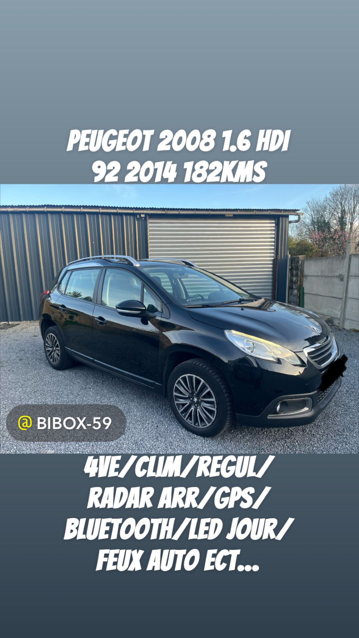 Peugeot 2008 1.6 HDI 92 2014