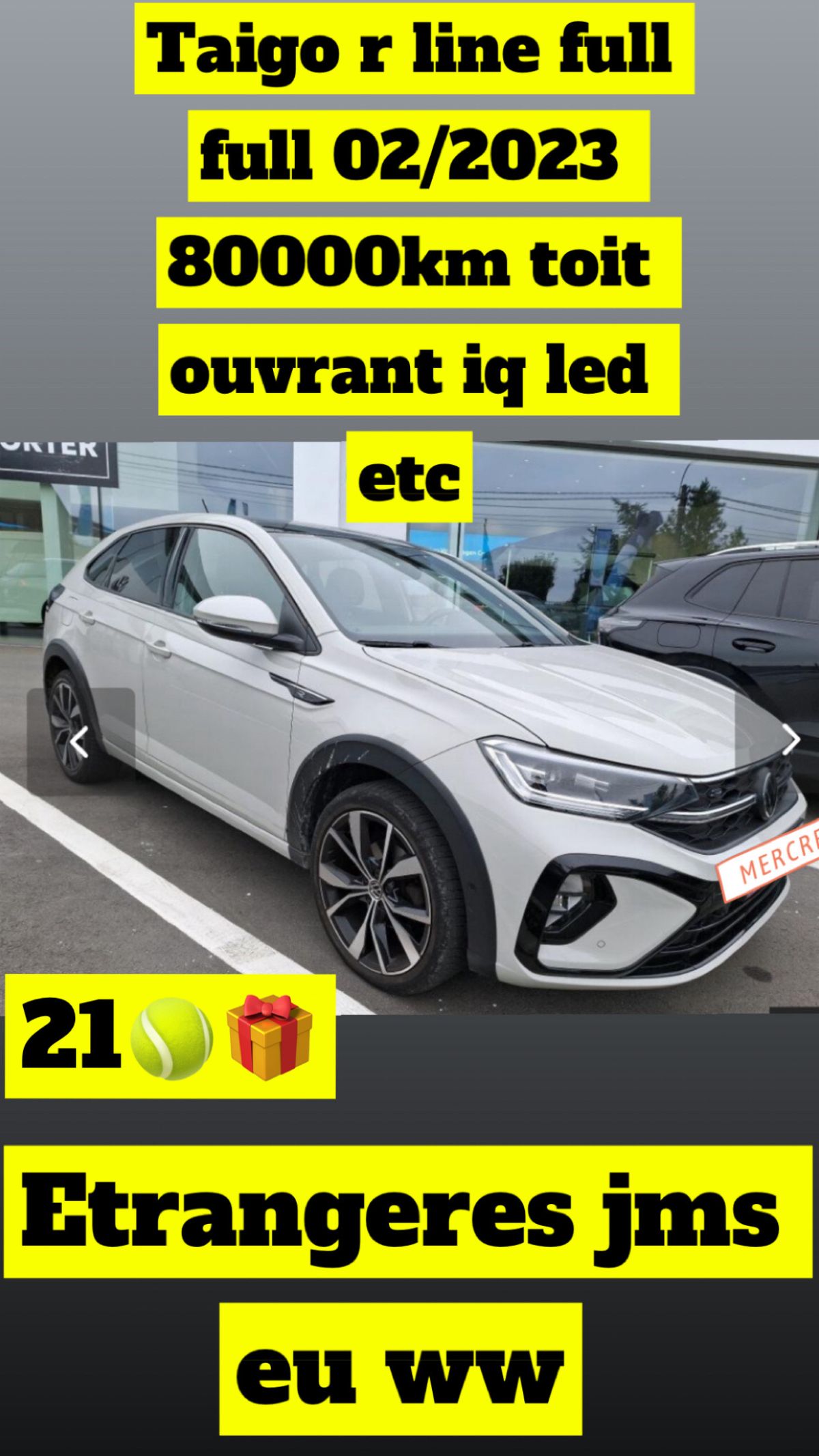 taigo r line full full boite auto