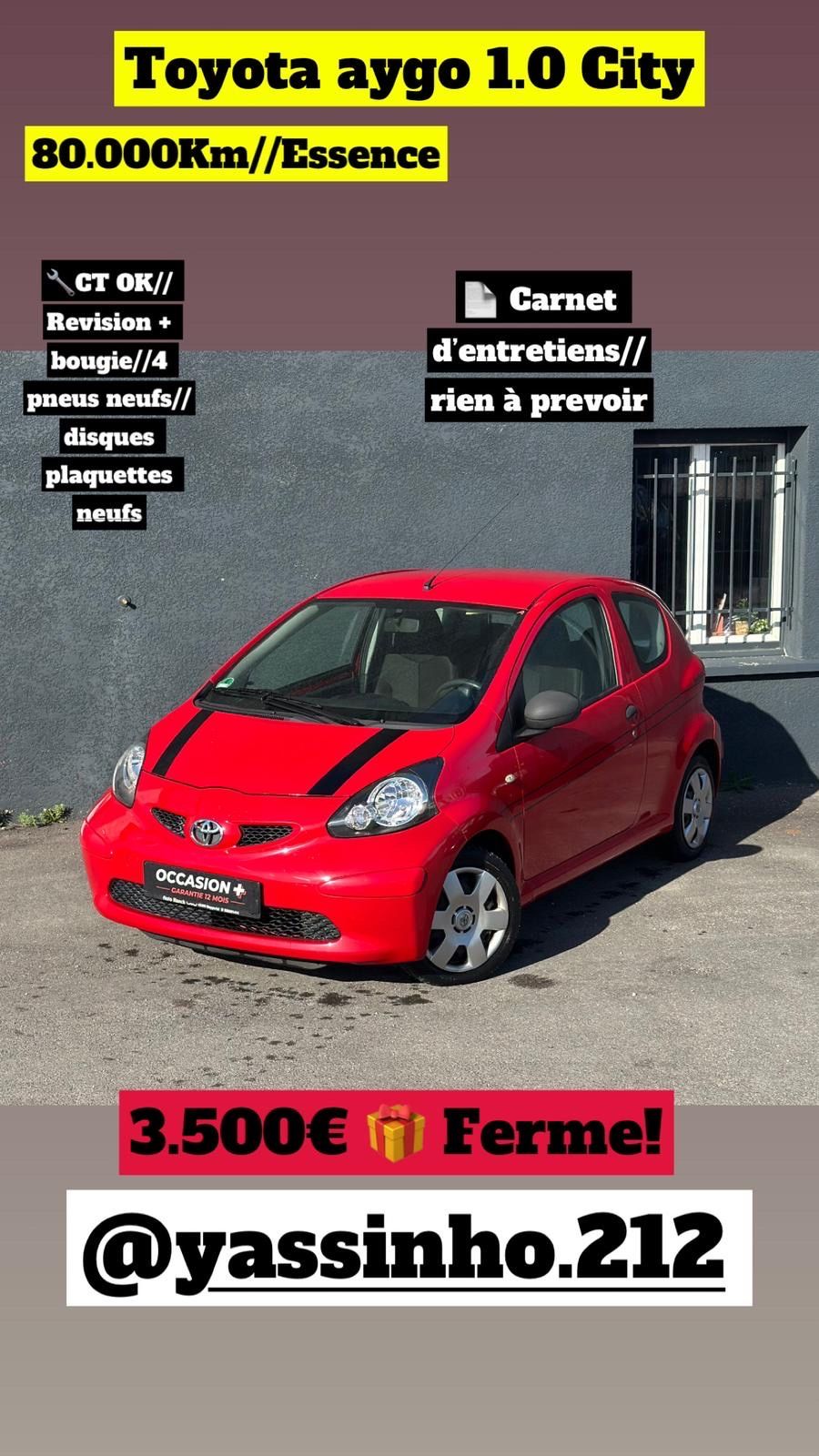 TOYOTA AYGO 1.0 CITY