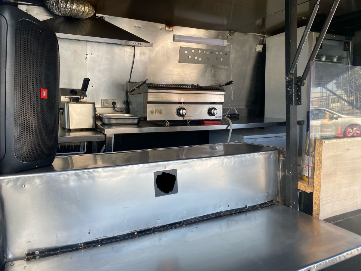 Food-Truck Barbecue Fiat ducato 2.8d