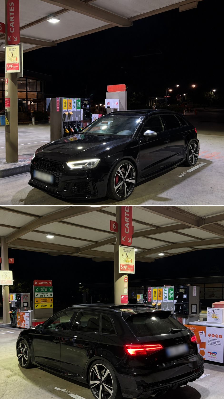 Audi rs3 8v2 DAZA