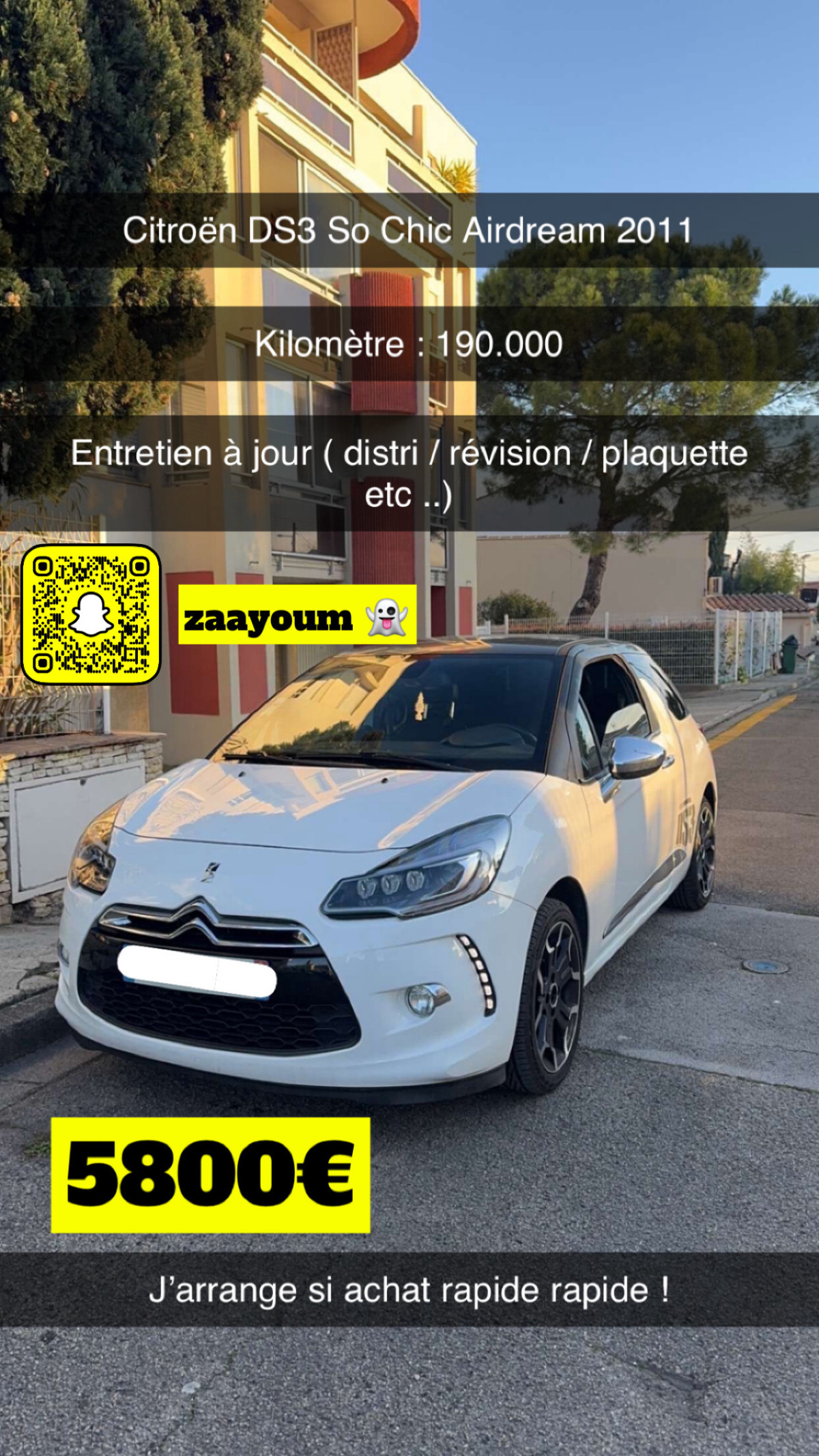 Citroën DS3 So Chic AiRDREAM