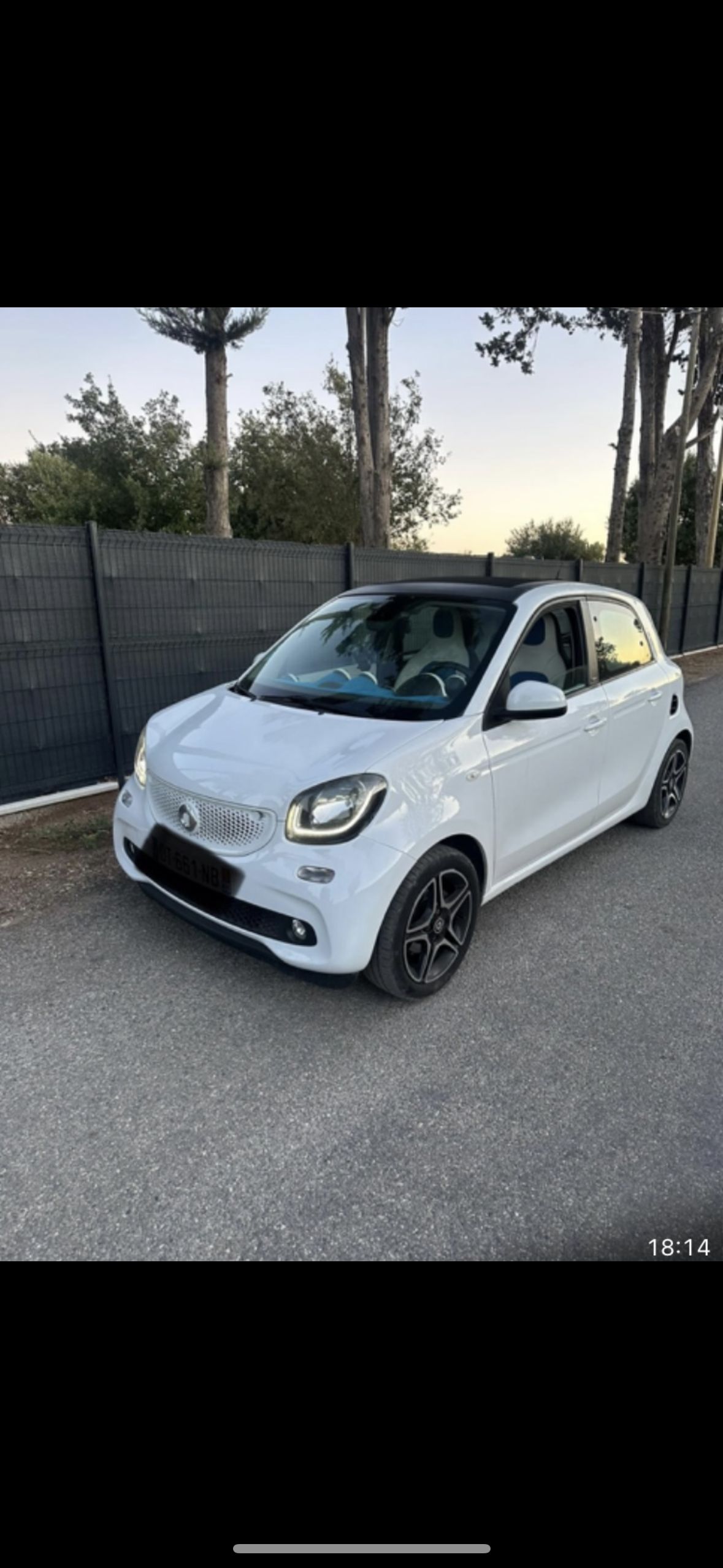 smart forfour ethanol toit ouvrant