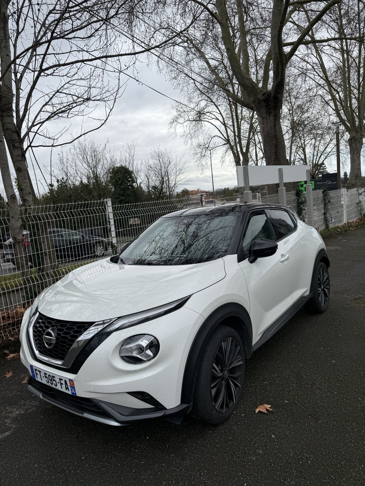nissan juke n-dessin bosse boîte auto