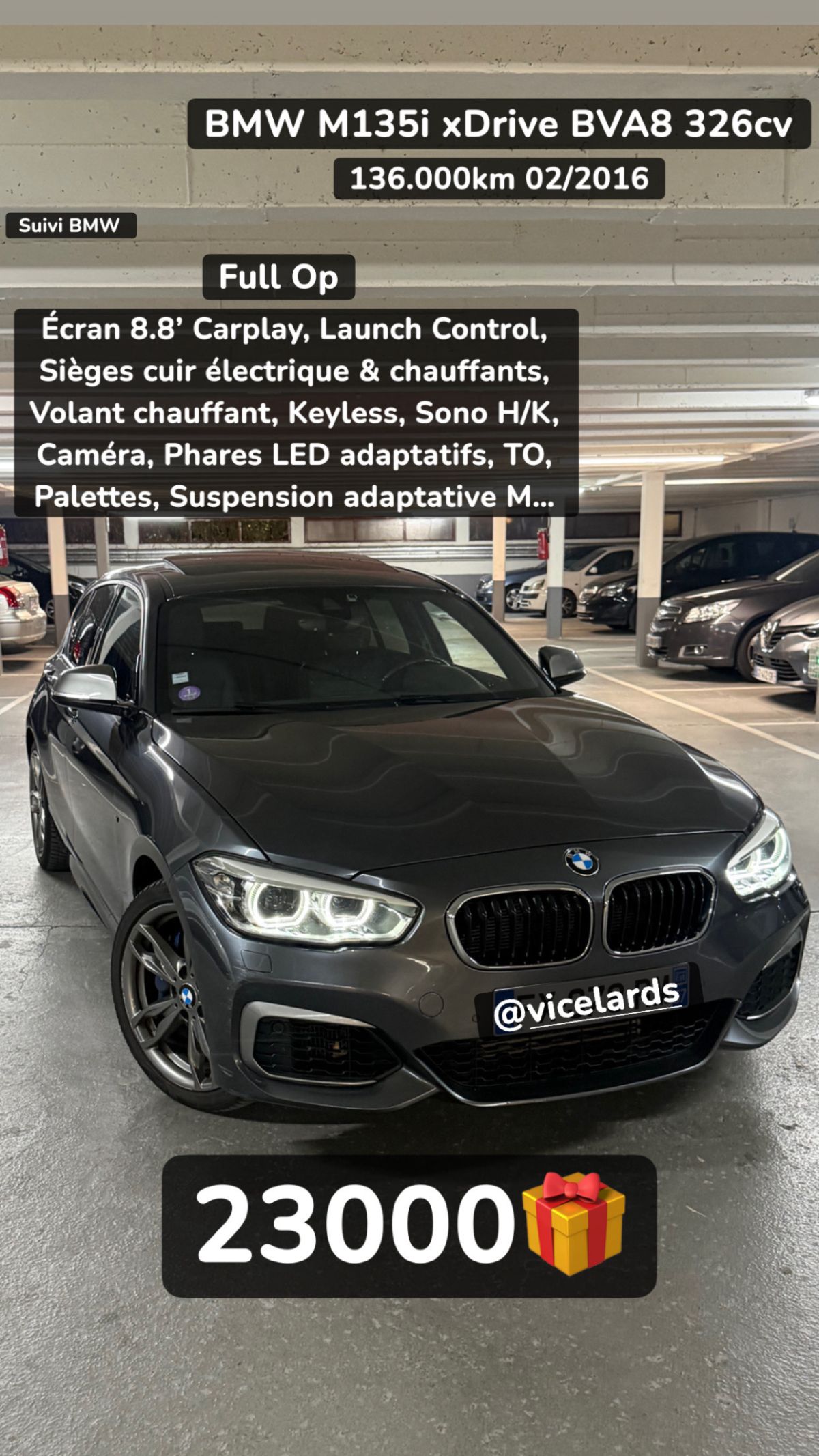 BMW M135i xDrive 326cv Full Options