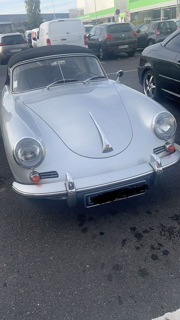 Porsche  cabriolet 356b 1600 super 90