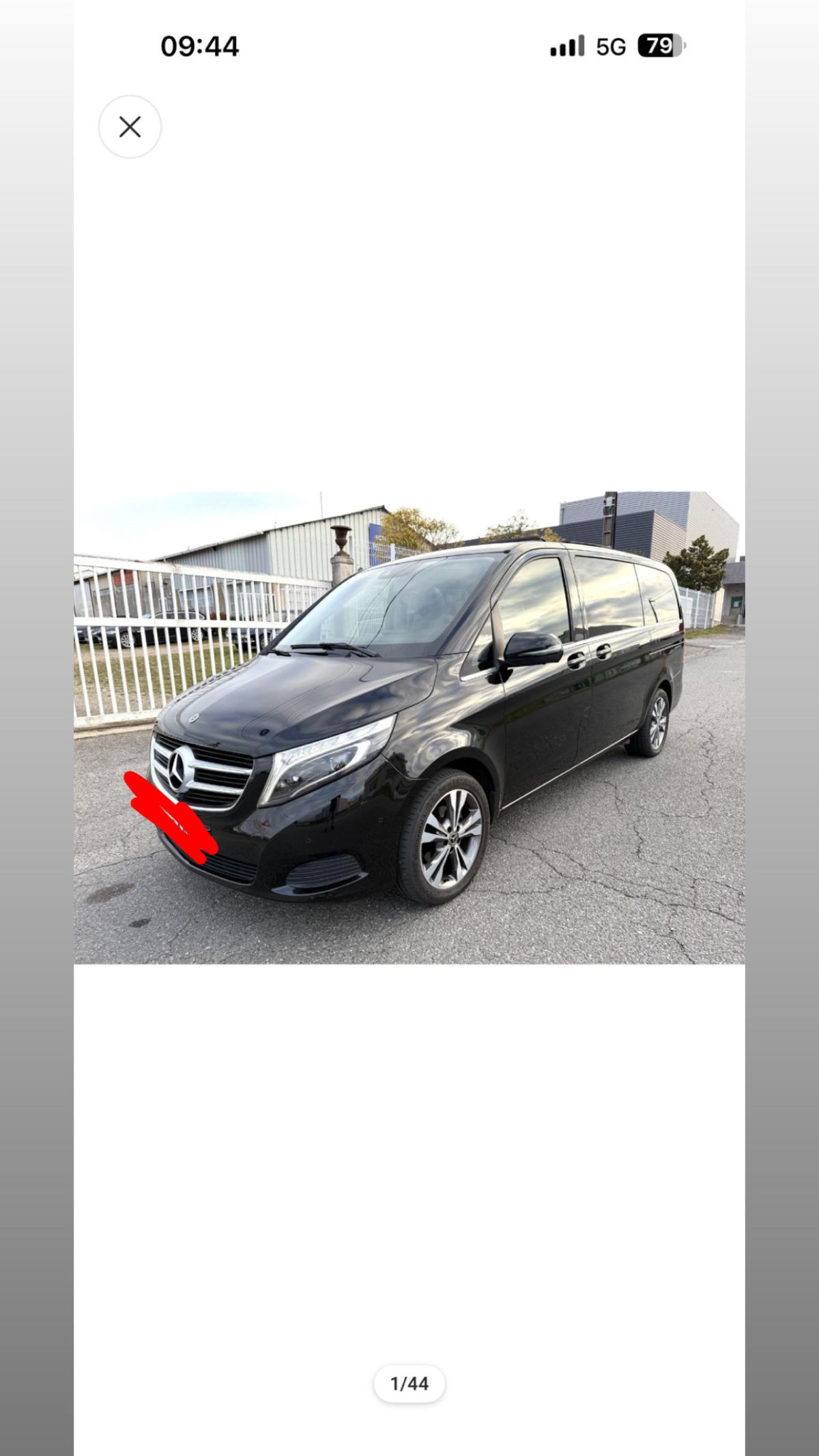 MERCEDES CLASSE V 220 163CV BOÎTE AUTO