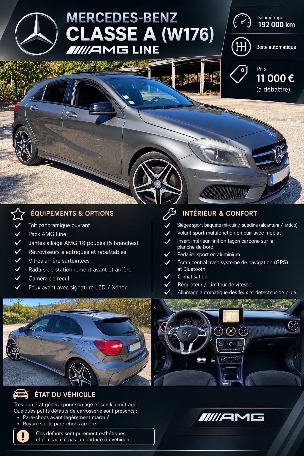 classe a180d AMG Line
