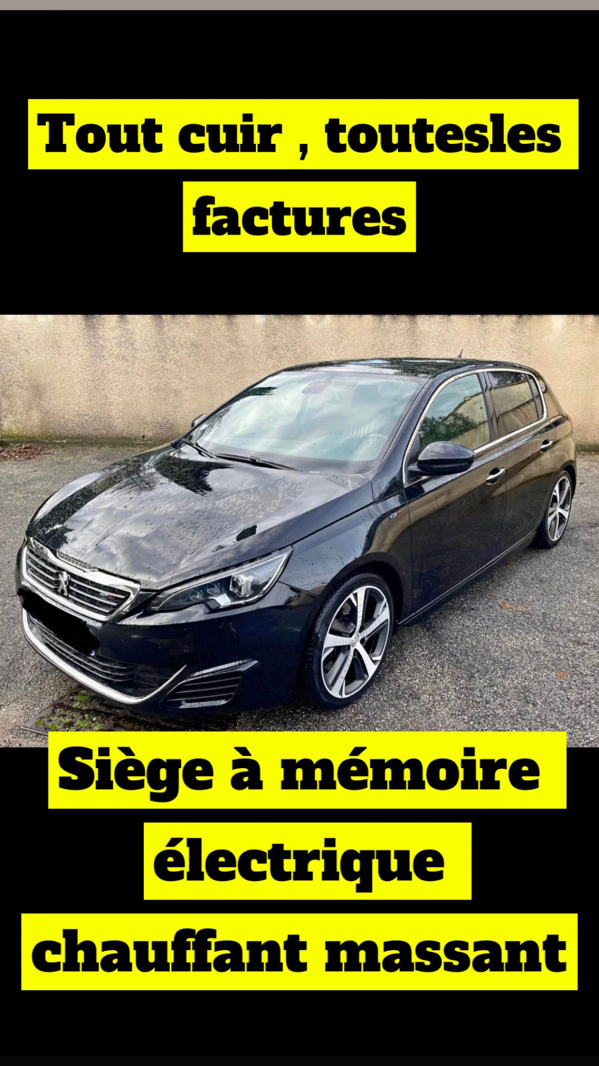 Peugeot 308 GT 2.0 BlueHDi 180ch EAT6 – FULL OPTIONS