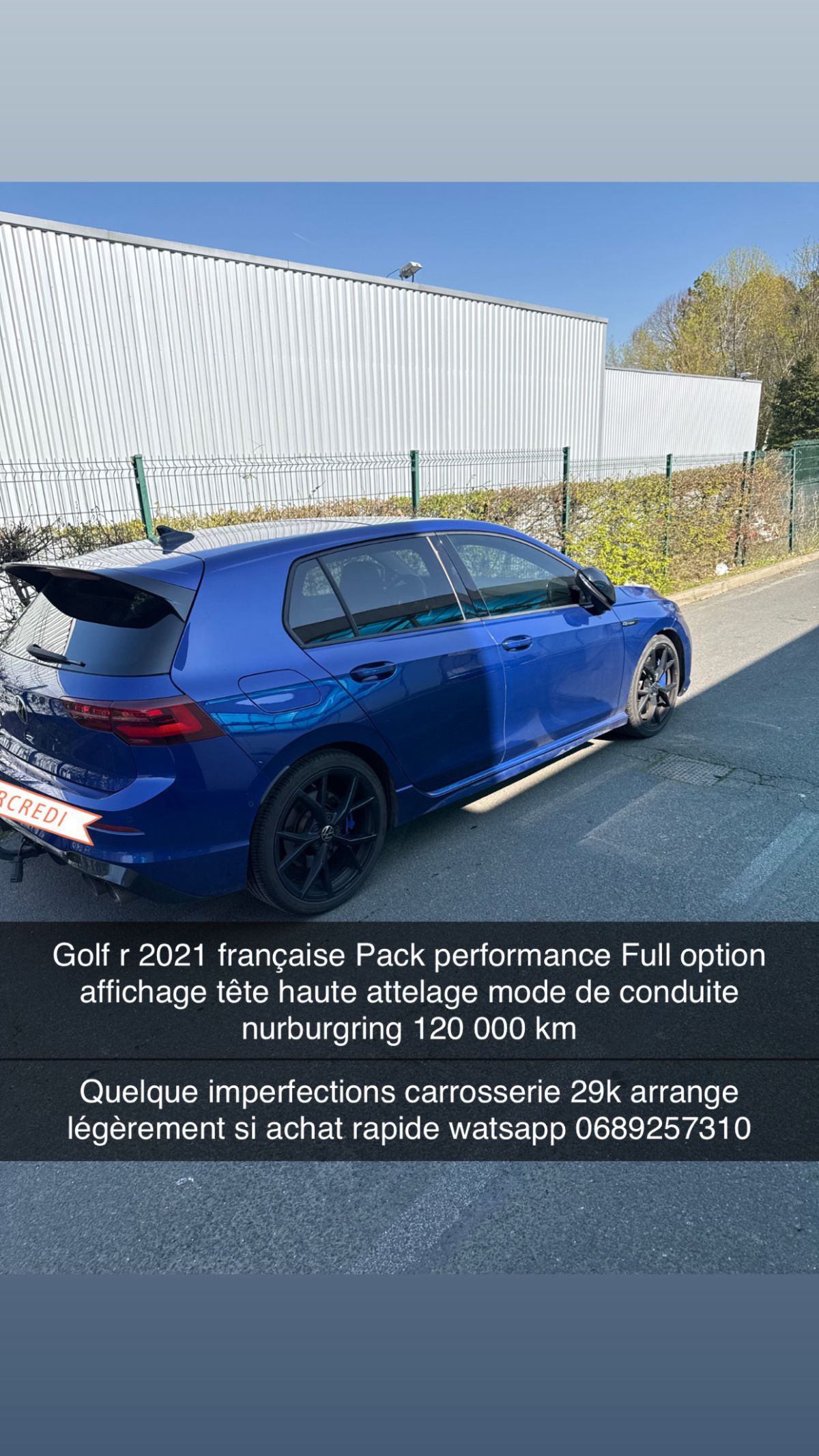 Golf 8 r performance