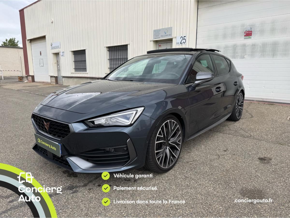 Cupra Leon 2.0 TSI 245 VZ / DSG7 / Toit ouvrant / Garantie Constructeur