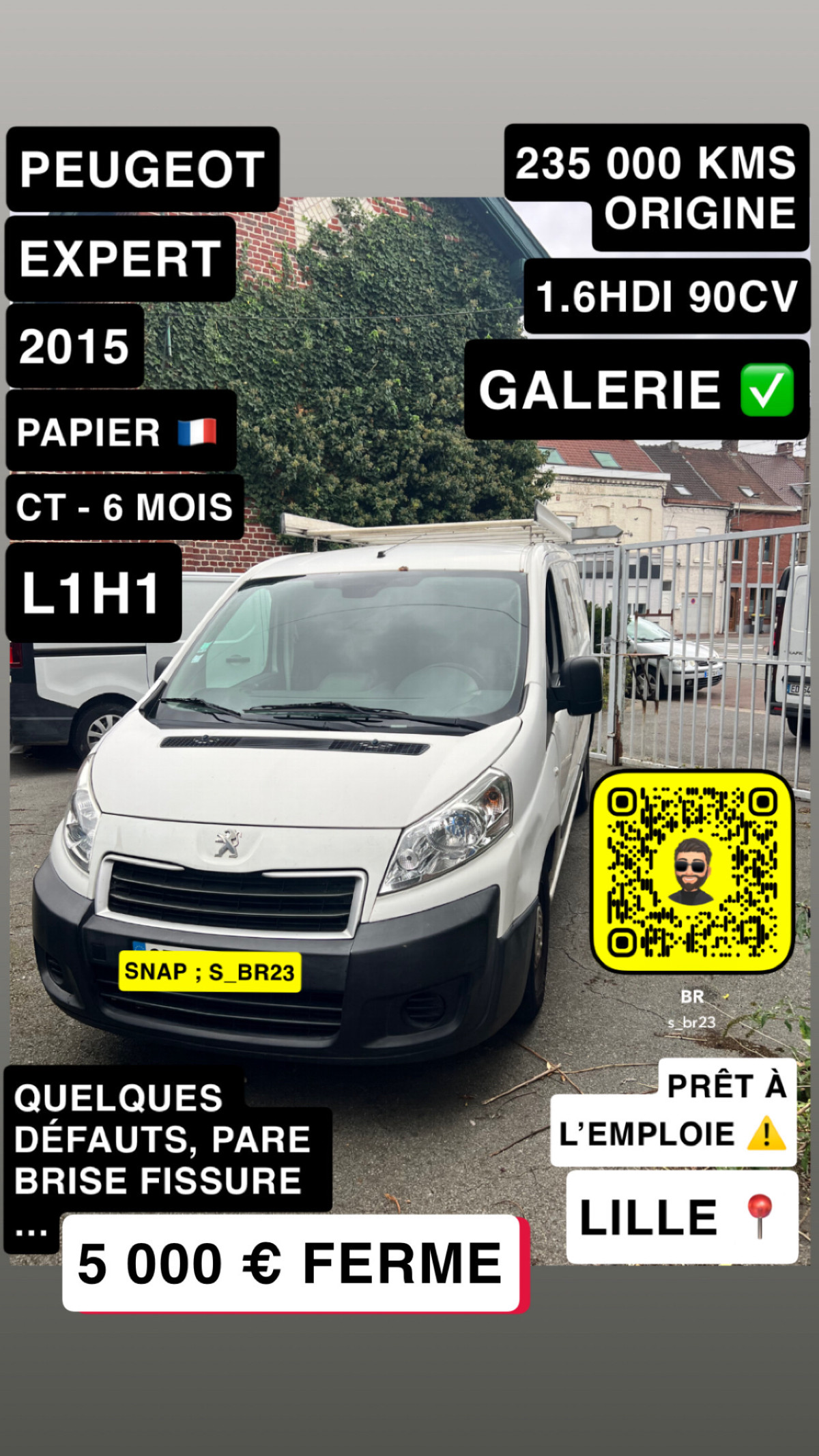 PEUGEOT EXPERT GALERIE HDI 90