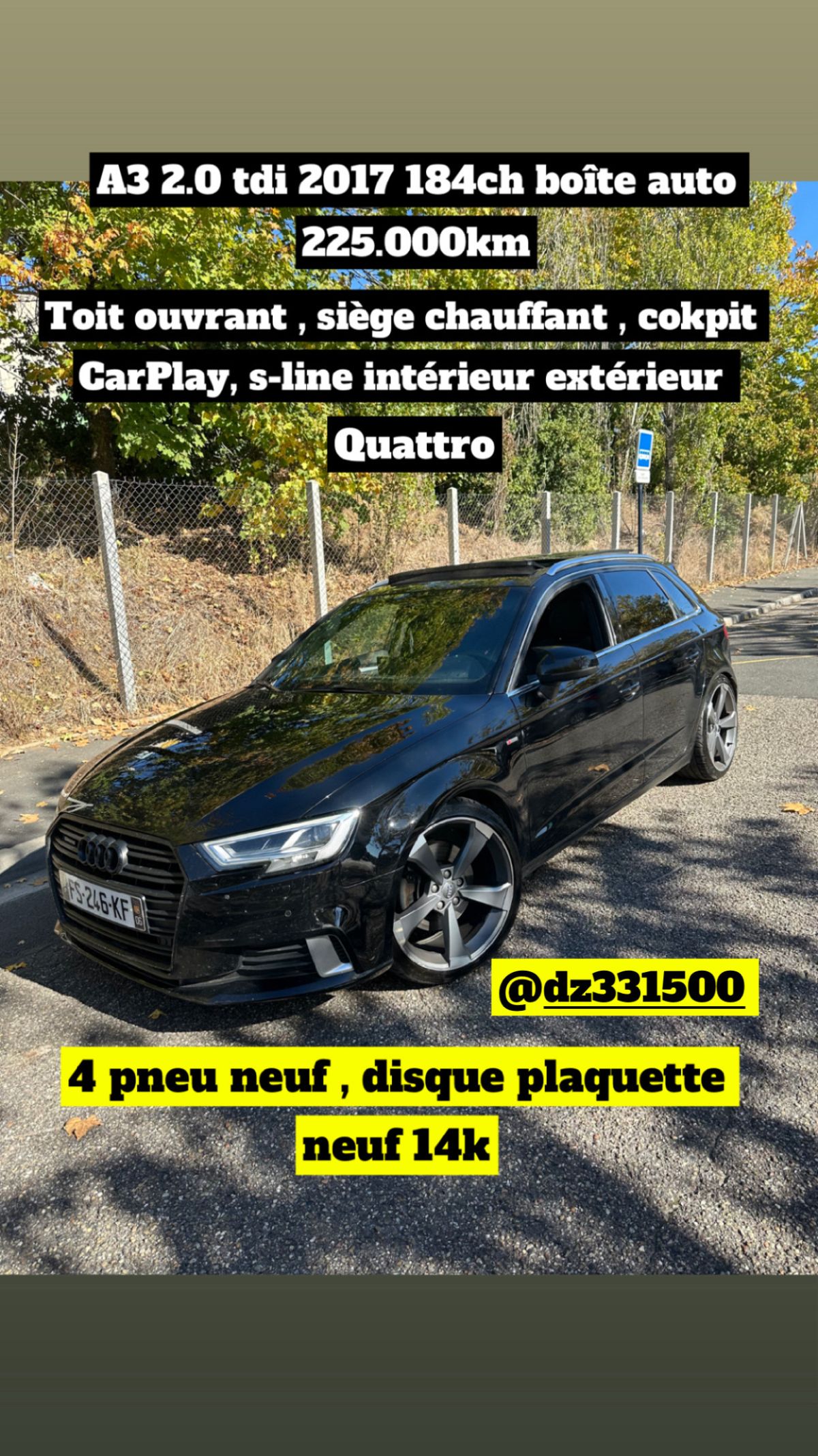 Audi a3 s-line sportback