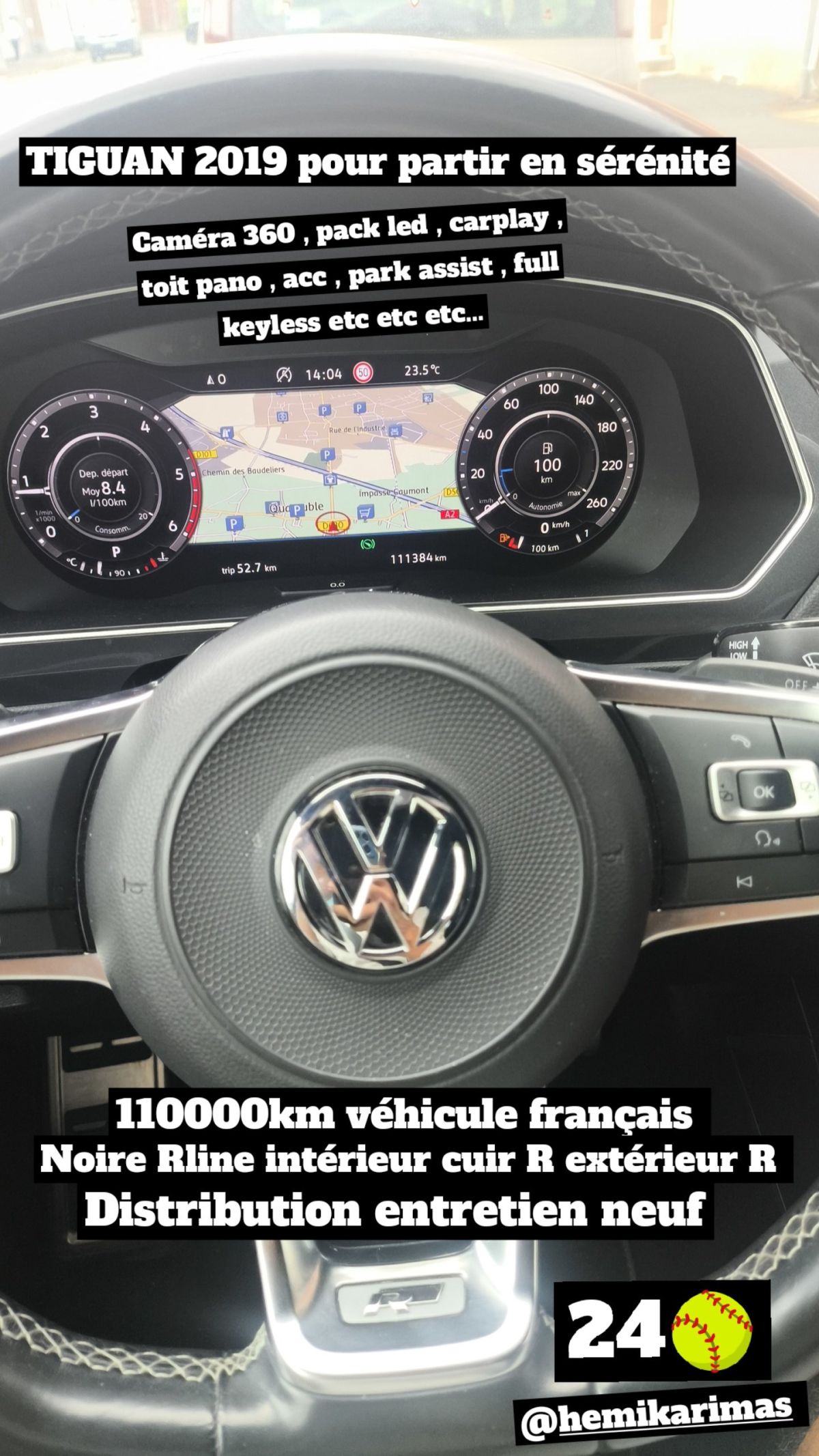 Tiguan R-Line int ext full équipé 2l tdi 150 5 places