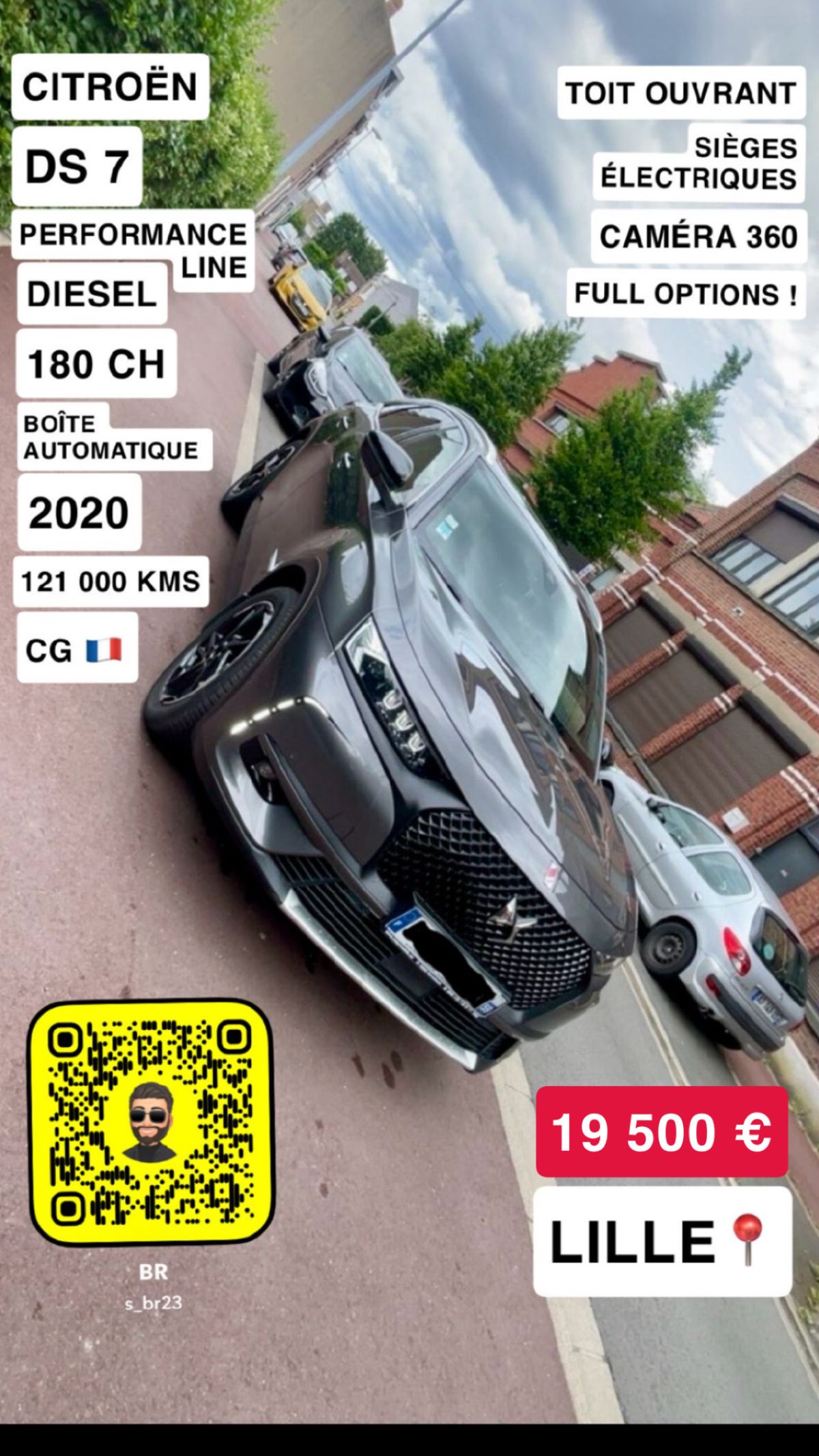 DS7 PERFORMANCE LINE 180CH FULL