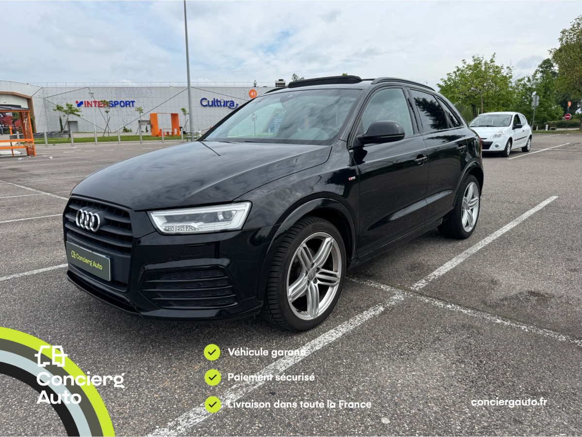 Audi Q3 S Line 2.0 TDI 184 Quattro S – Tronic 7 / Toit Ouvrant