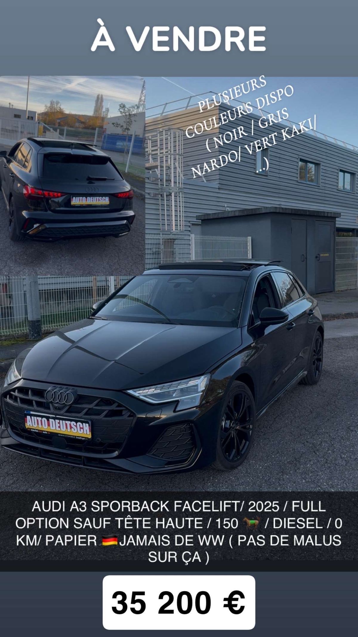 Audi a3 facelift 2025