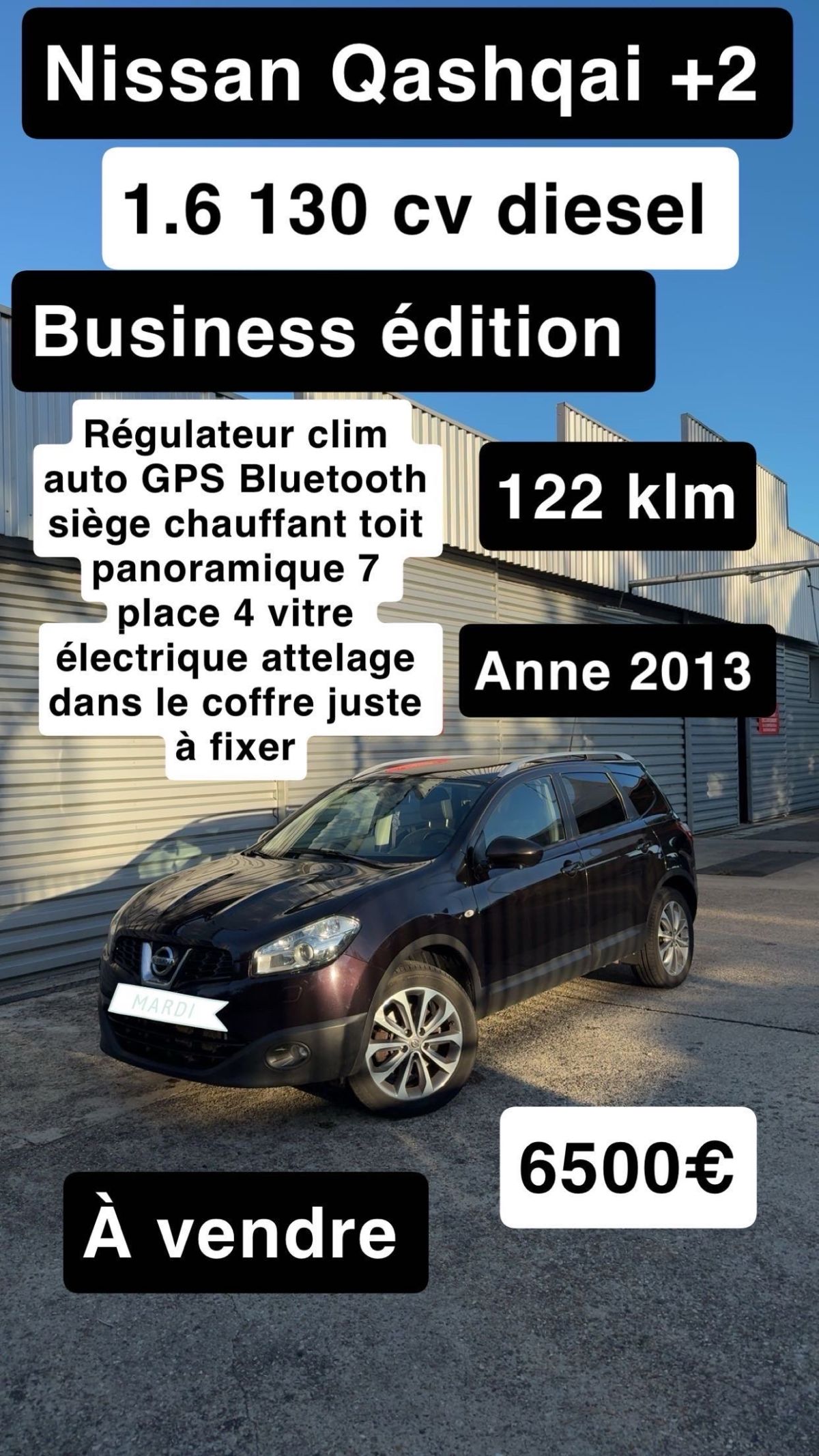 Nissan Qashqai +2