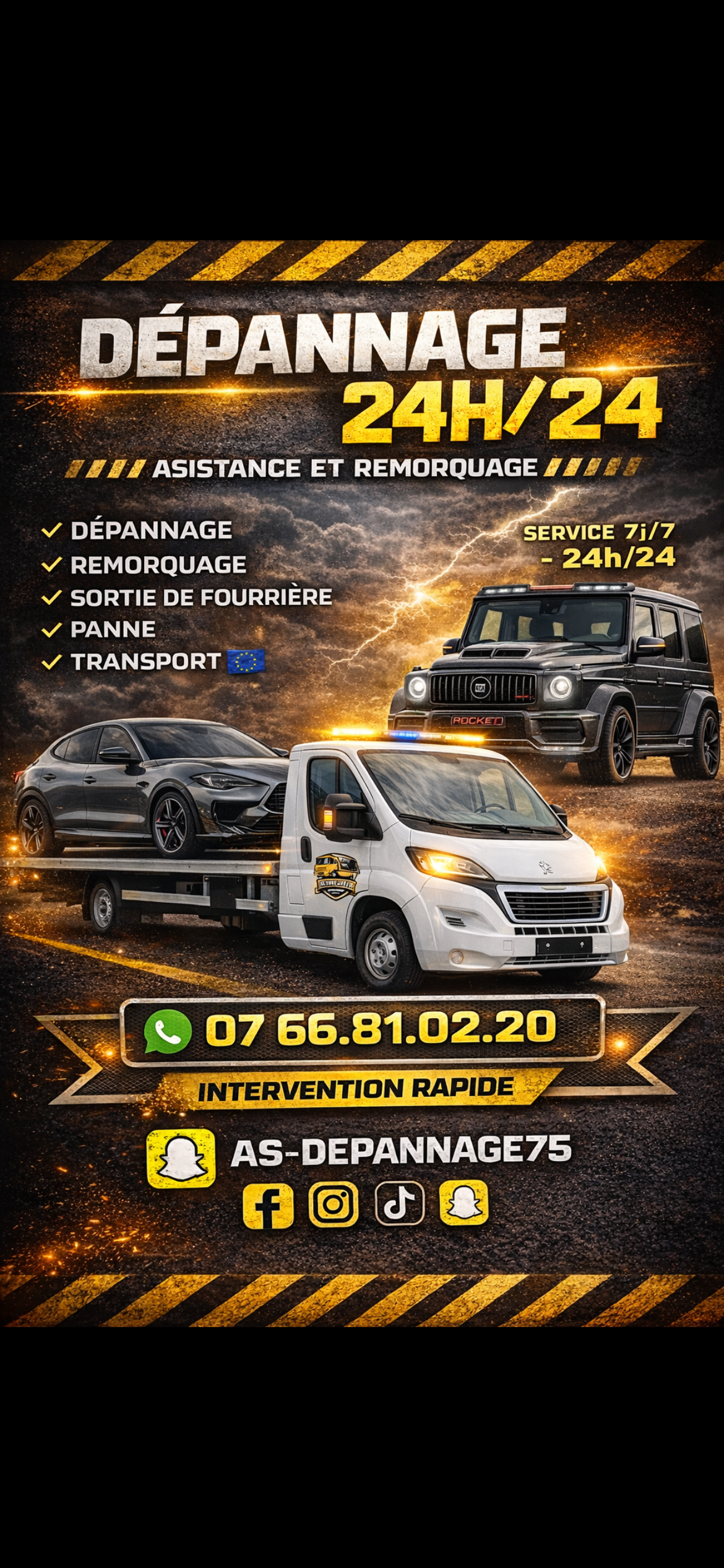 DÉPANNAGE / REMORQUAGE ‼️‼️