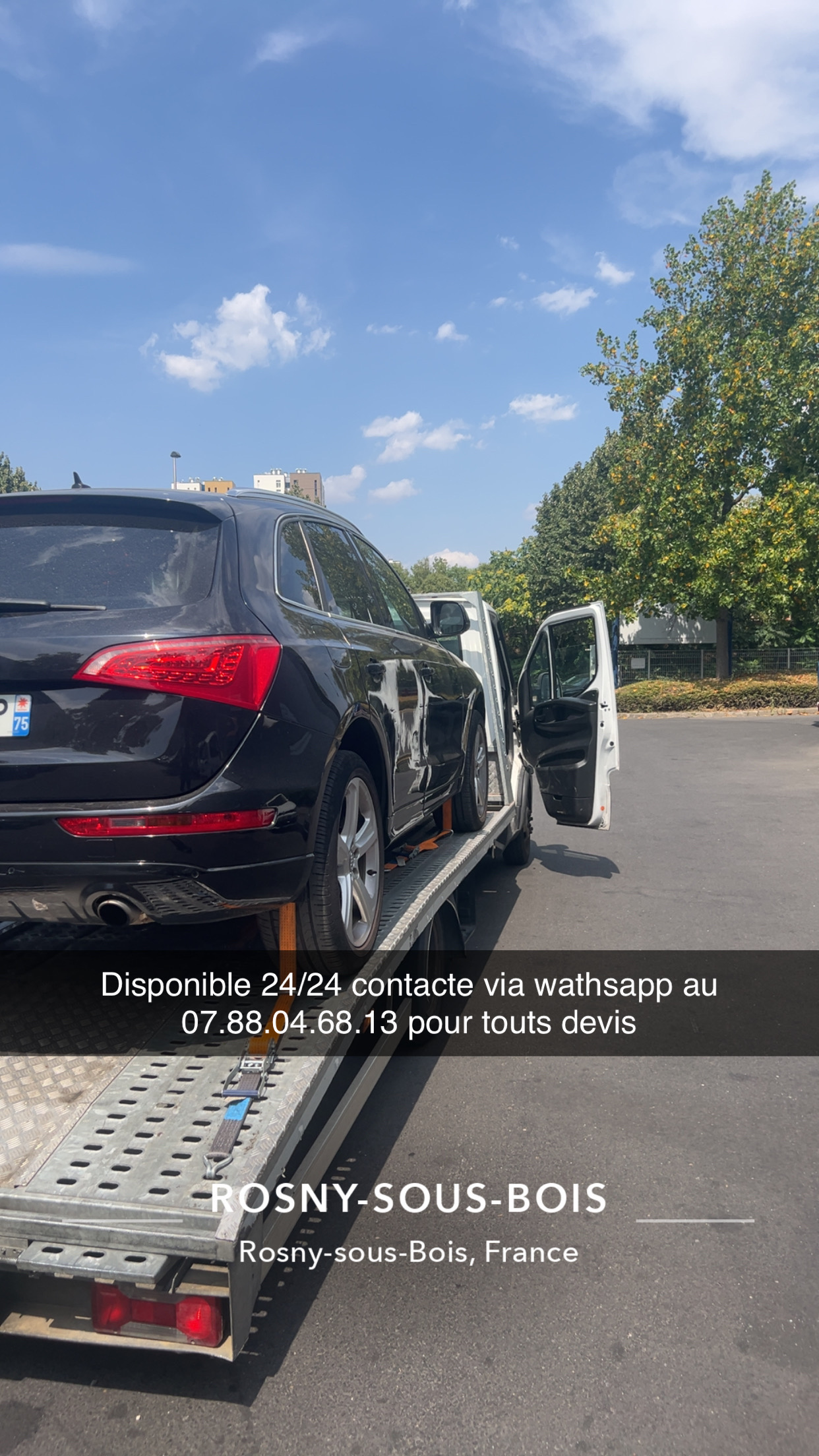 Depanage remorquage 24/24h ✅