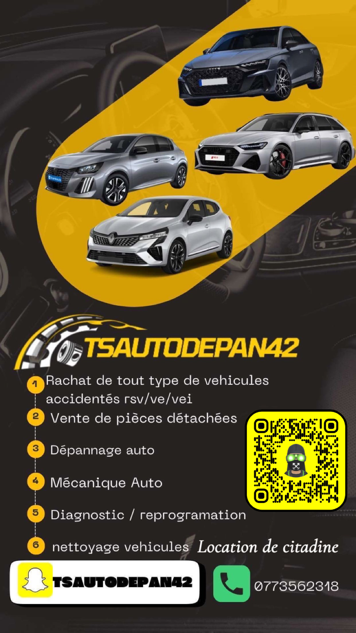 tsauto42 Depannage Meca rapide